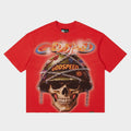 Godspeed - Badges Of Honor Tee - Cherry — front view