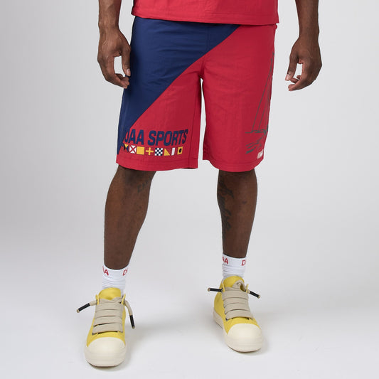 Duaa - Cruiser Short - Red — front view