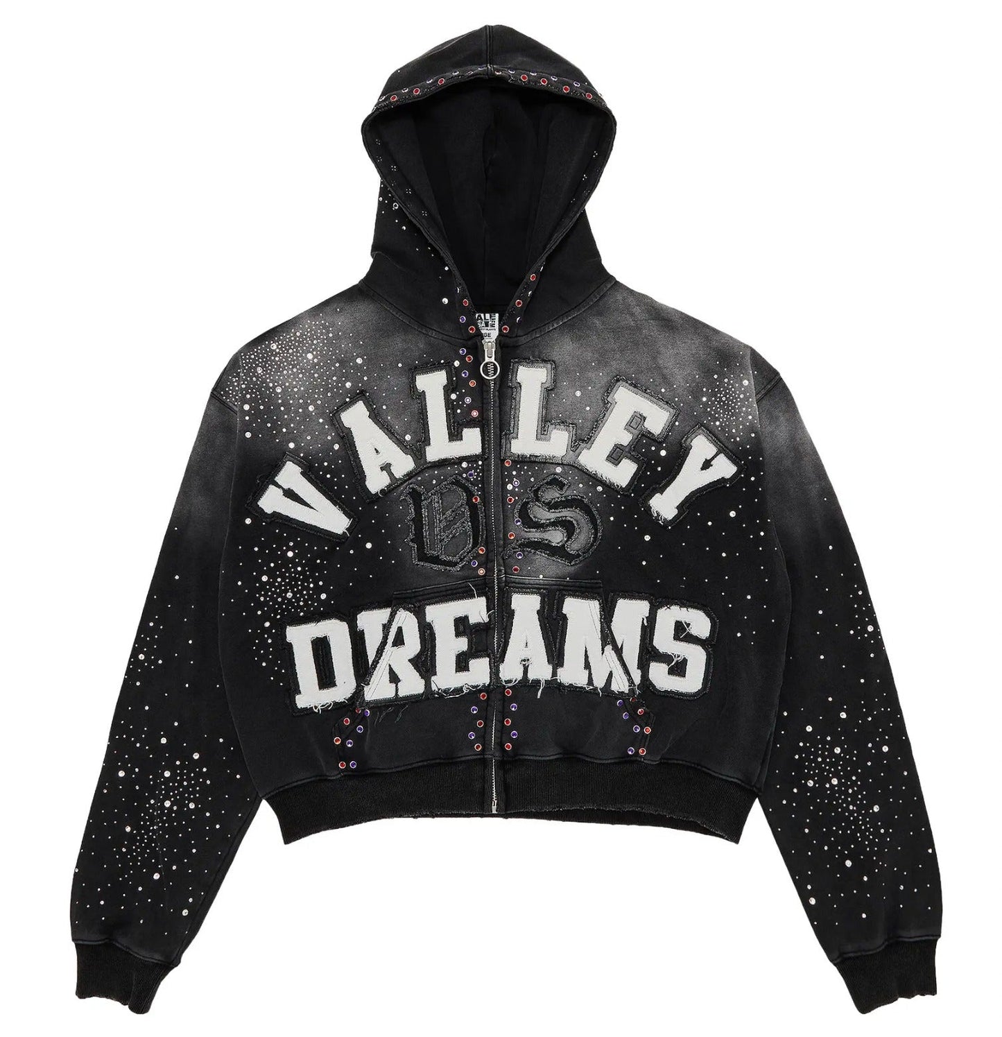 Vale Forever - Classico Zip Hoodie - Black — front view