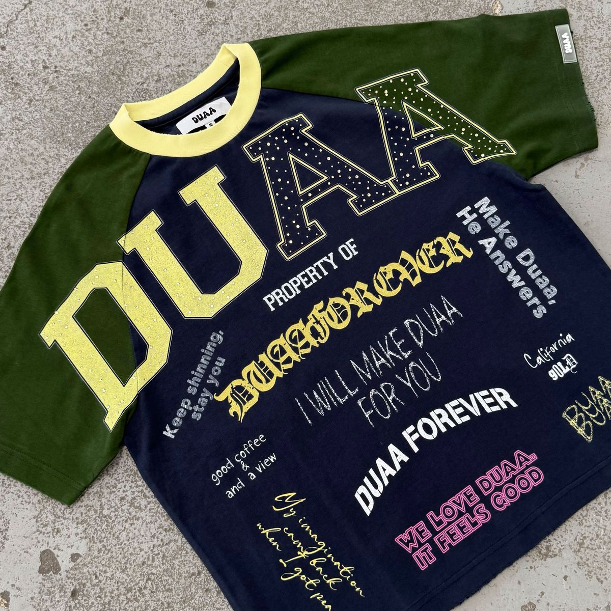 Duaa - Eternal Tee - Green — front view