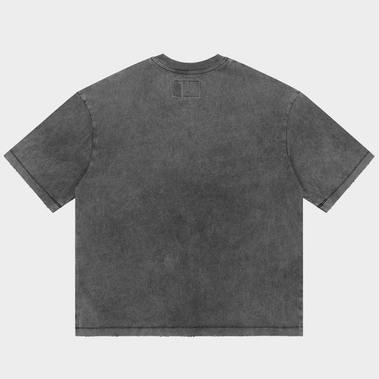Godspeed - F1 Dreams Tee - Grey Wash — front view