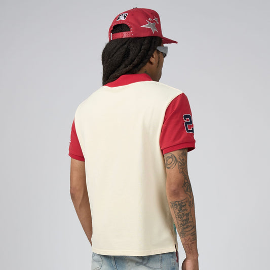 Duaa - Gameday Polo - Cream — front view