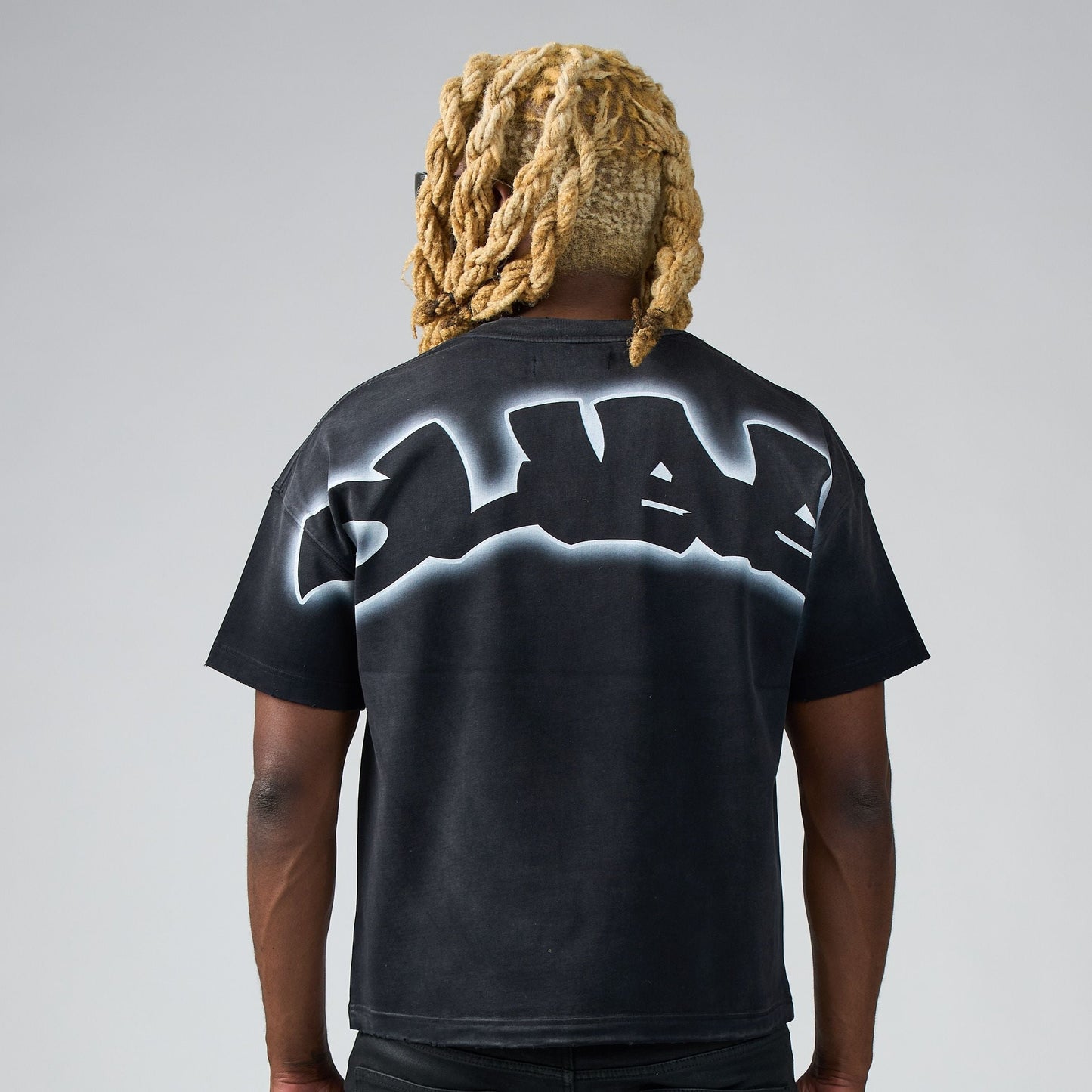 Duaa - Grill Tiger Tee - Black — front view