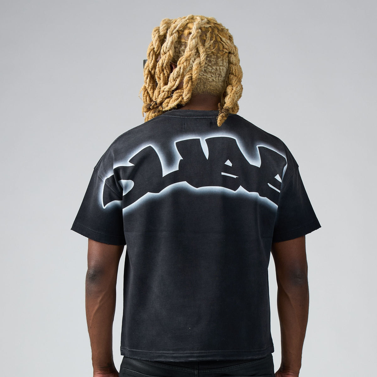 Duaa - Grill Tiger Tee - Black — front view