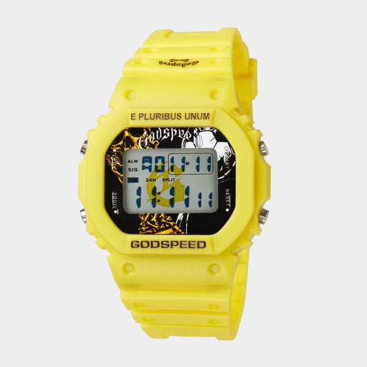 Godspeed - GSWC The Chip Chrono Watch - Yellow — front view