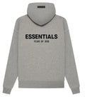 Fear of God Essentials - Kids Hoodie - Dark Oatmeal — front view