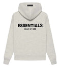 Fear of God Essentials - Kids Hoodie - Light Oatmeal — front view