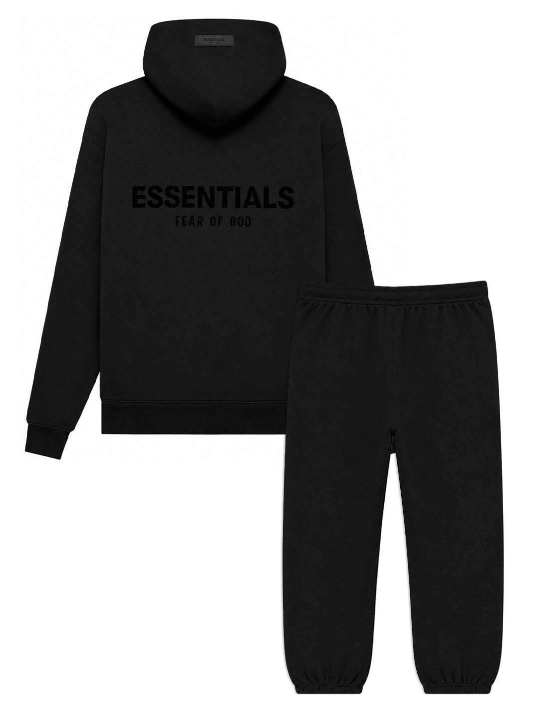 Fear of God Essentials - Hoodie & Pants Set - Stretch Limo — front view