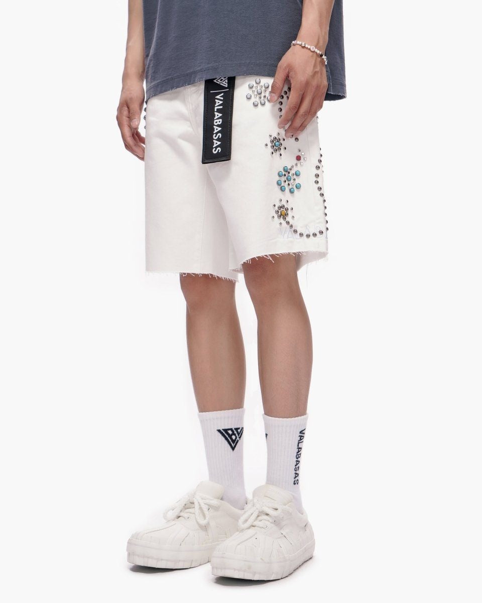 Valabasas - Muse Shorts - White — front view