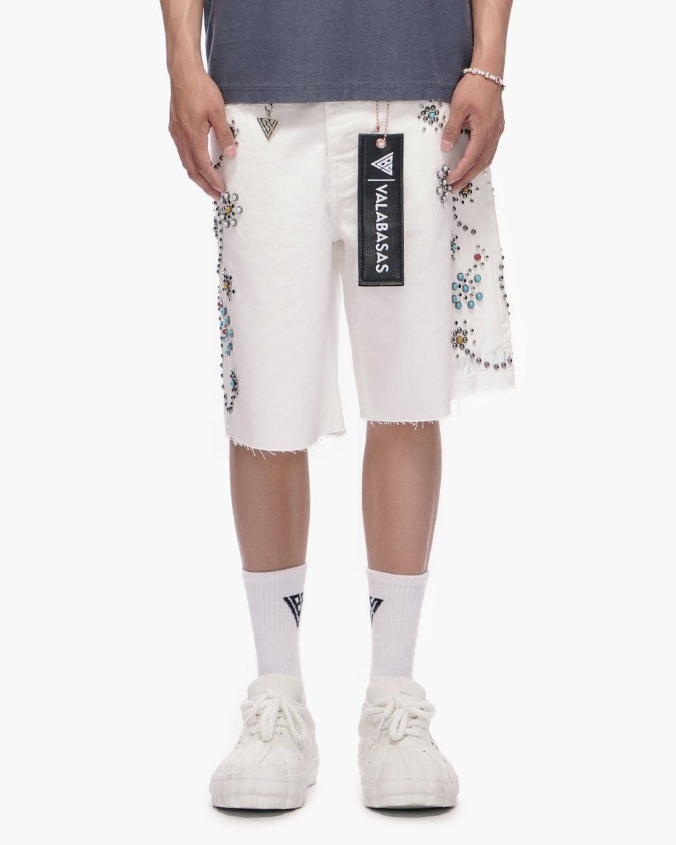 Valabasas - Muse Shorts - White — front view