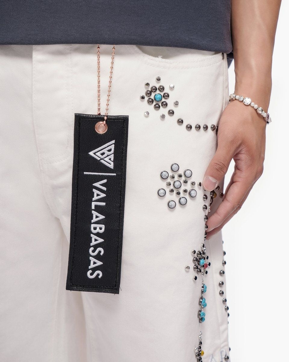 Valabasas - Muse Shorts - White — front view