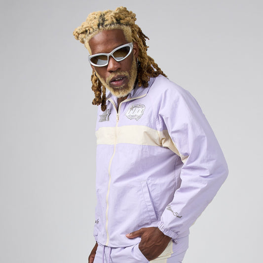 Duaa - Nebula Jacket - Lavender — front view