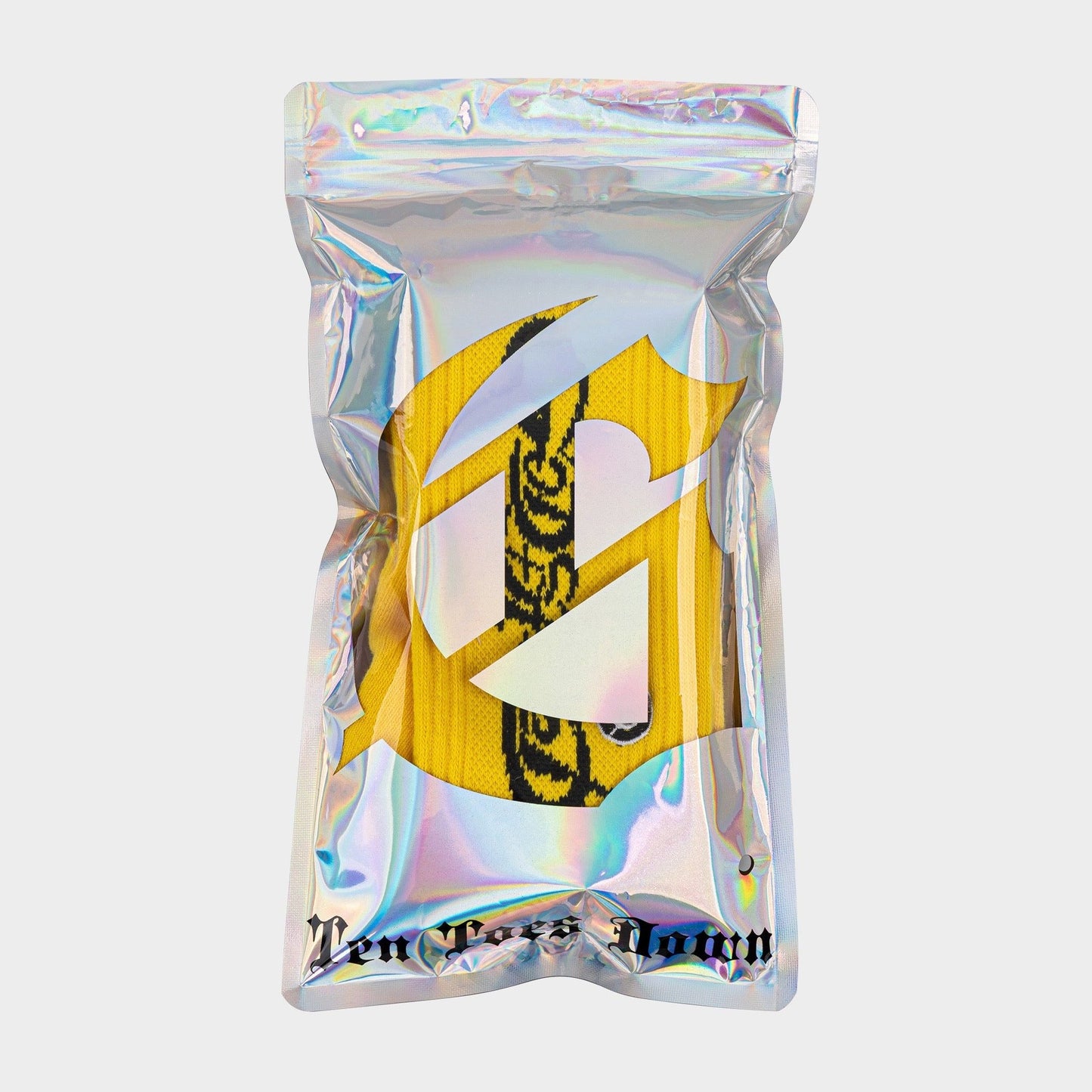 Godspeed - New Age Logo Sock - Yellow — front view