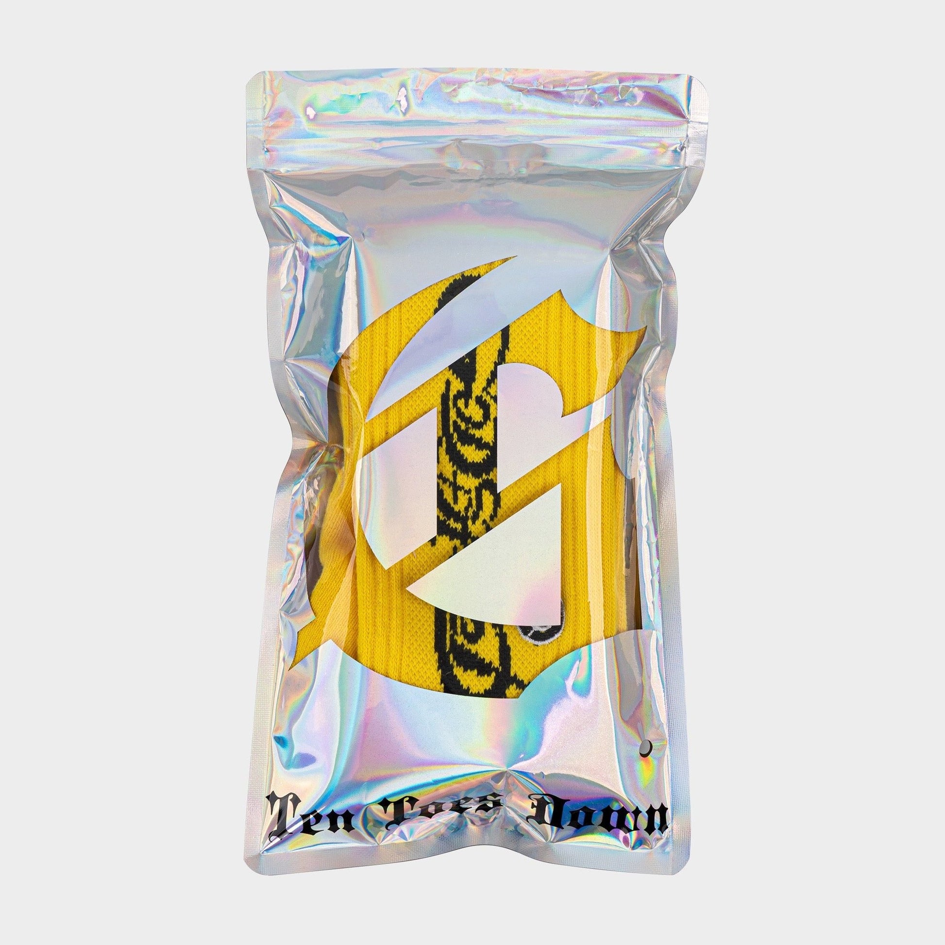 Godspeed - New Age Logo Sock - Yellow — front view