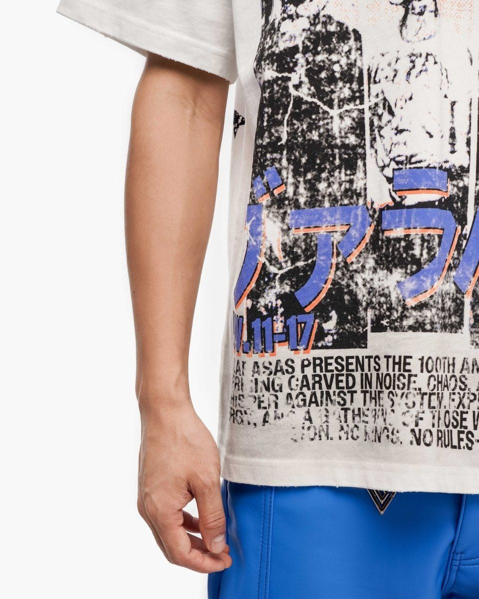 Valabasas - Punk Fest Tee - White — front view