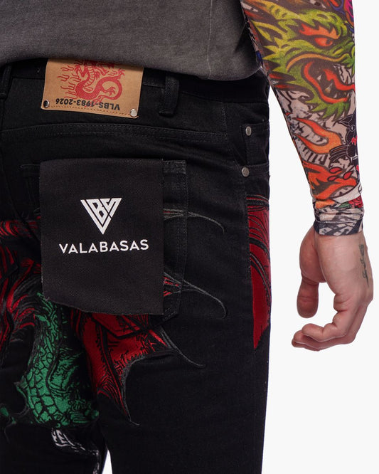 Valabasas - Ryu Stacked Denim - Blue