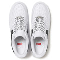 Nike Nike x Supreme - Air Force 1 Low - White / Black — Nike Air Force 1 — iconic silhouette, sneaker, side profile