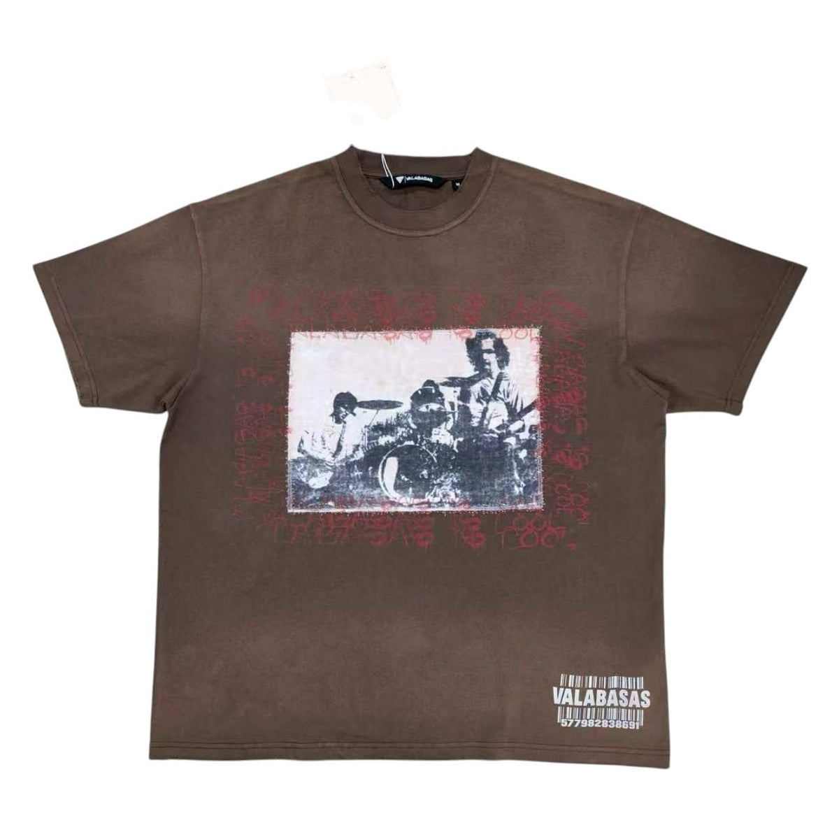 Valabasas - Stand Out Tee - Brown — front view
