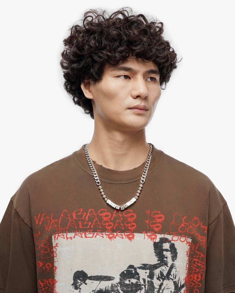 Valabasas - Stand Out Tee - Brown — front view