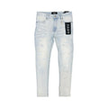 Anom Rift Skinny Fit in Ice Blue denim — front view