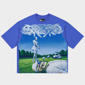Godspeed - Up2par Tee - Blue — front view