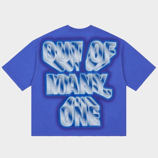 Godspeed - Up2par Tee - Blue — front view