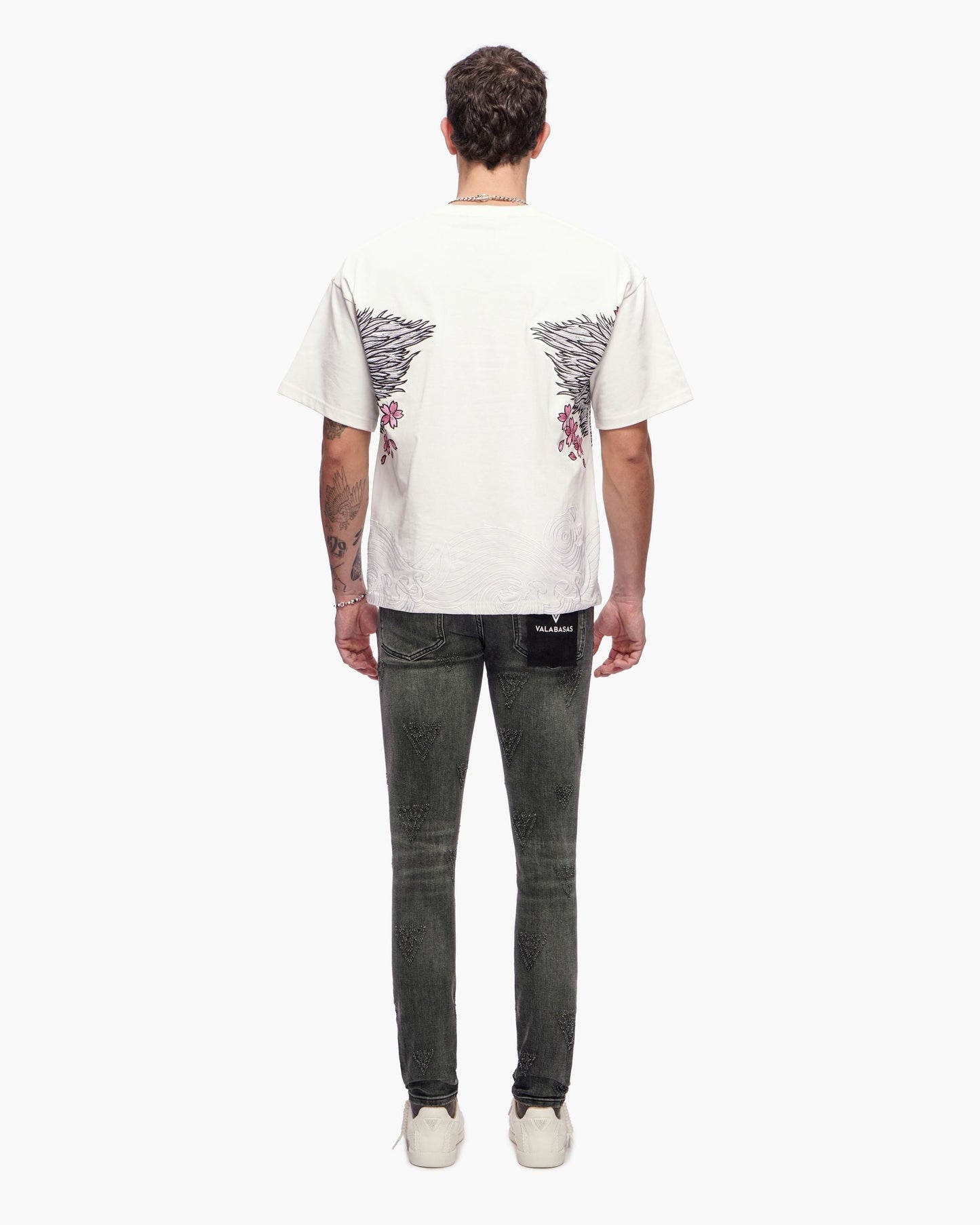 Valabasas - Ikari Tee - Off-White — front view