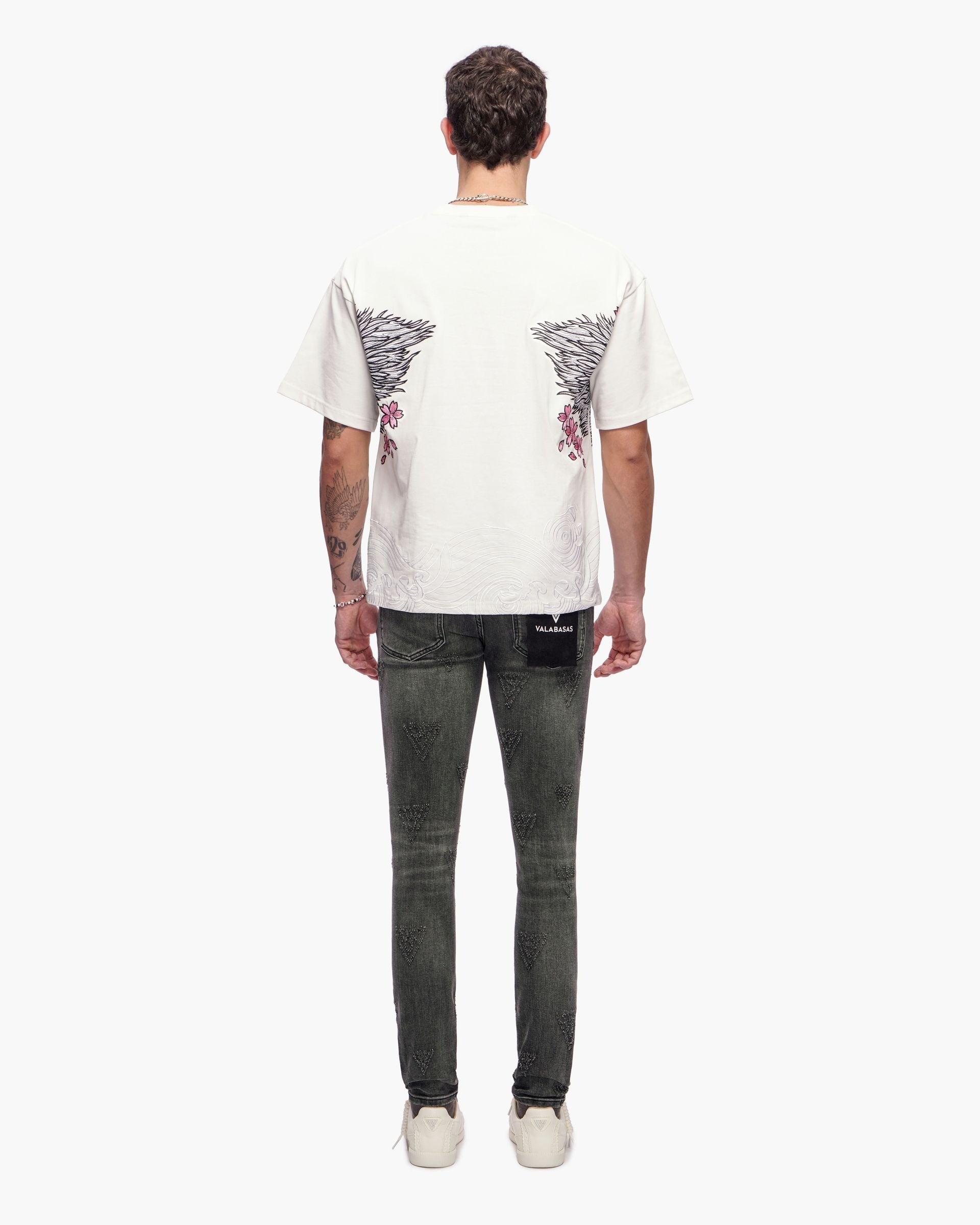 Valabasas - Ikari Tee - Off-White — front view
