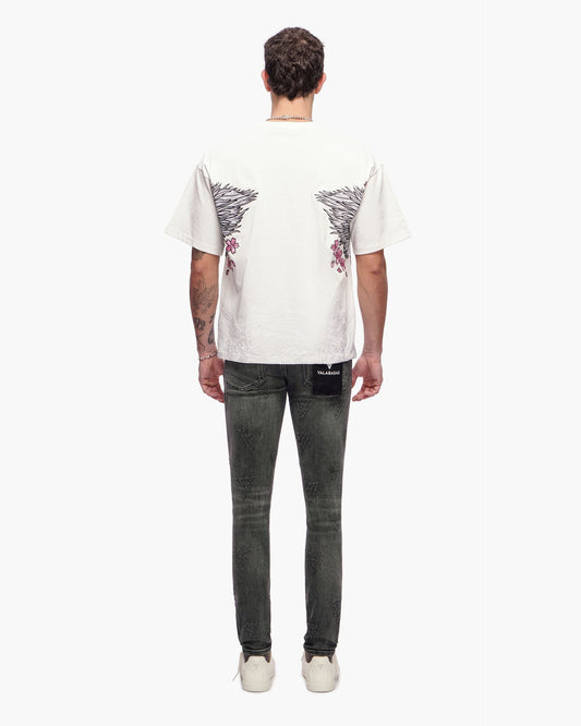 Valabasas - Ikari Tee - Off-White — front view