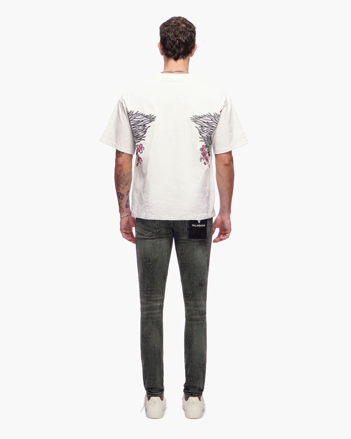 Valabasas - Ikari Tee - Off-White — front view