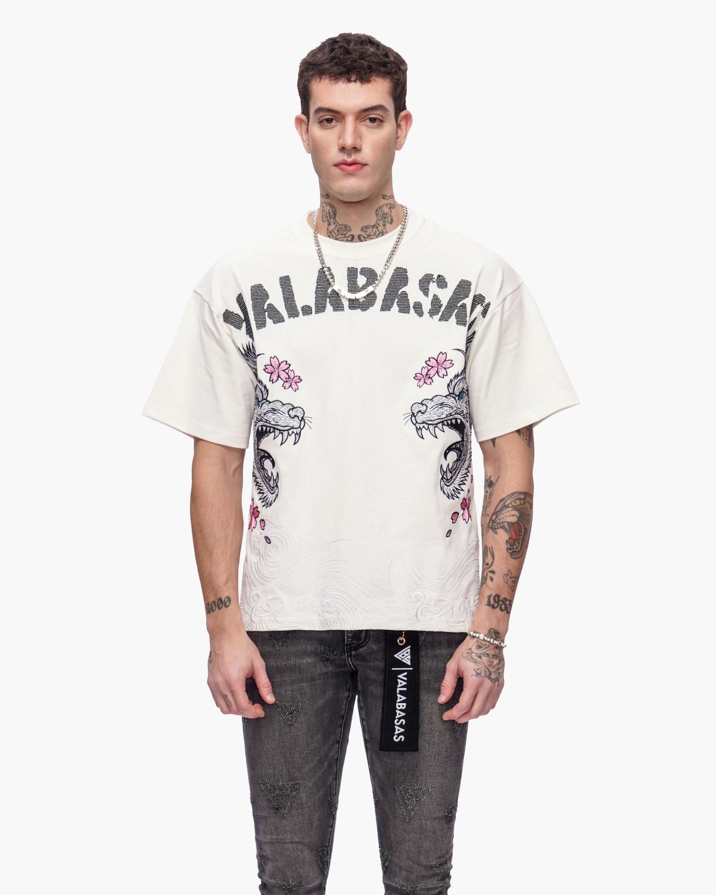 Valabasas - Ikari Tee - Off-White — front view