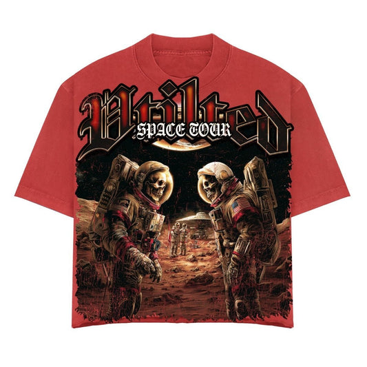 Vtilted - "Immortal" Tee - Red — front view