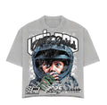 Vtilted - "Motosport" Tee - Gray — front view