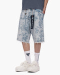 Valabasas - Vertigo Shorts - Blue/White — front view