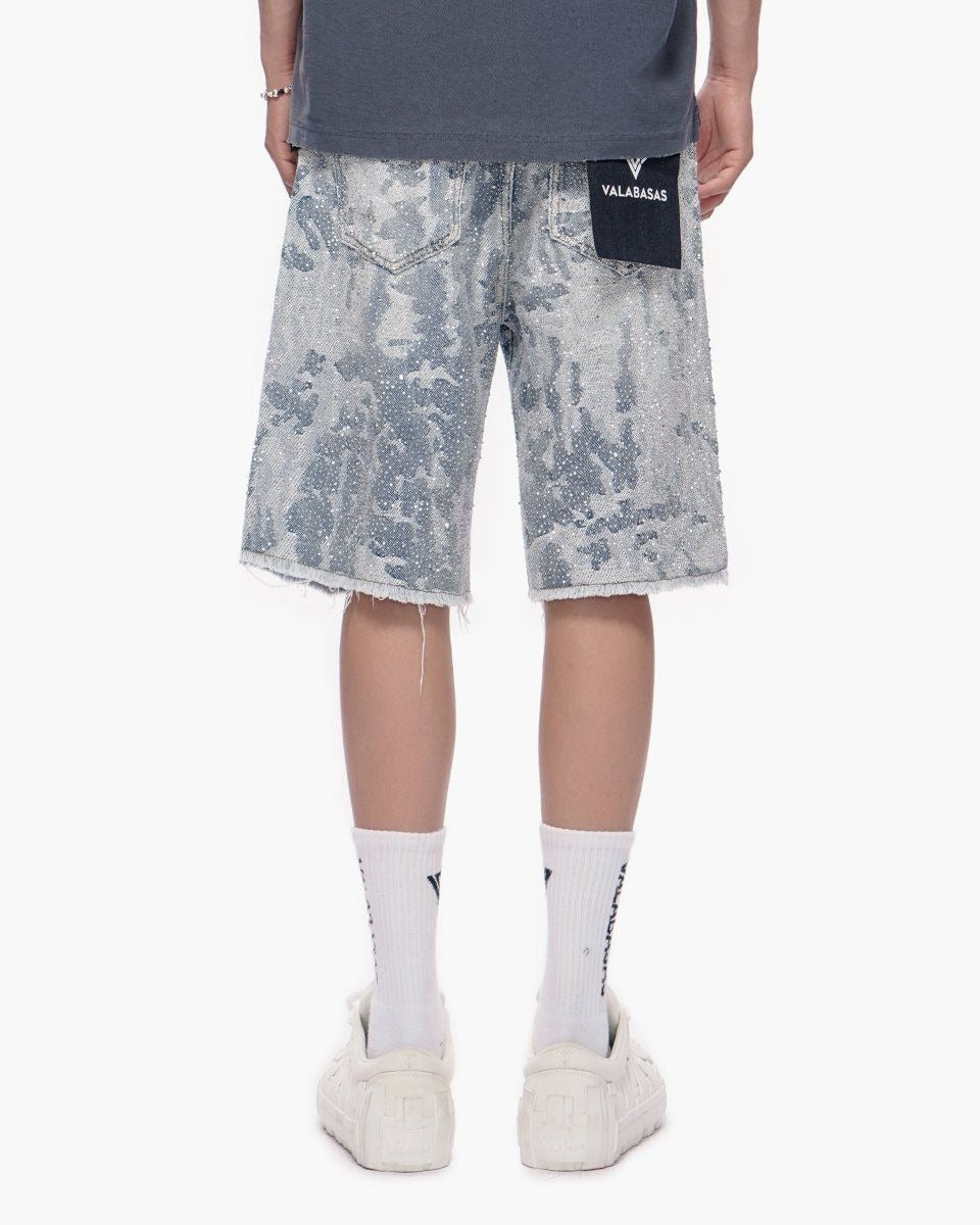 Valabasas - Vertigo Shorts - Blue/White — front view