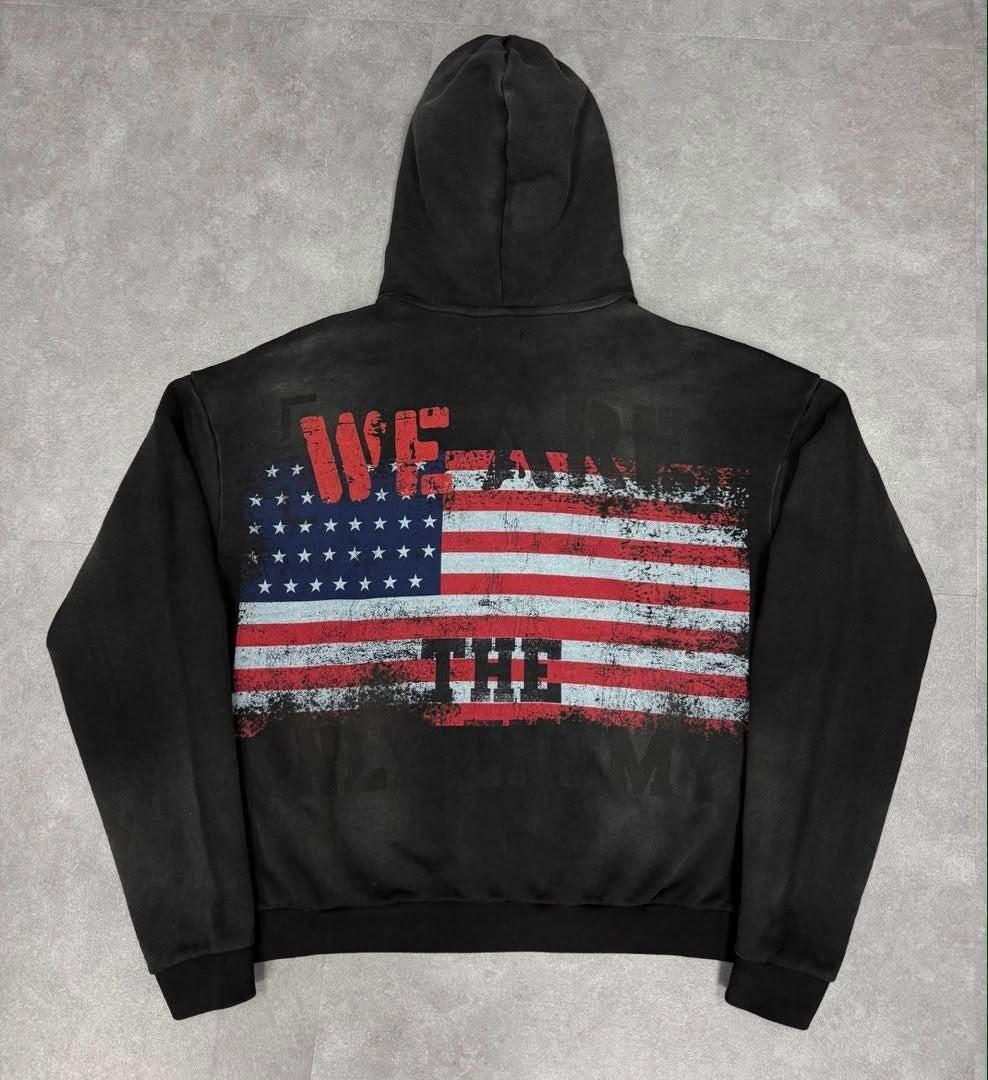 Prestige - War Has Ended Zip Hoodie - Black — front view