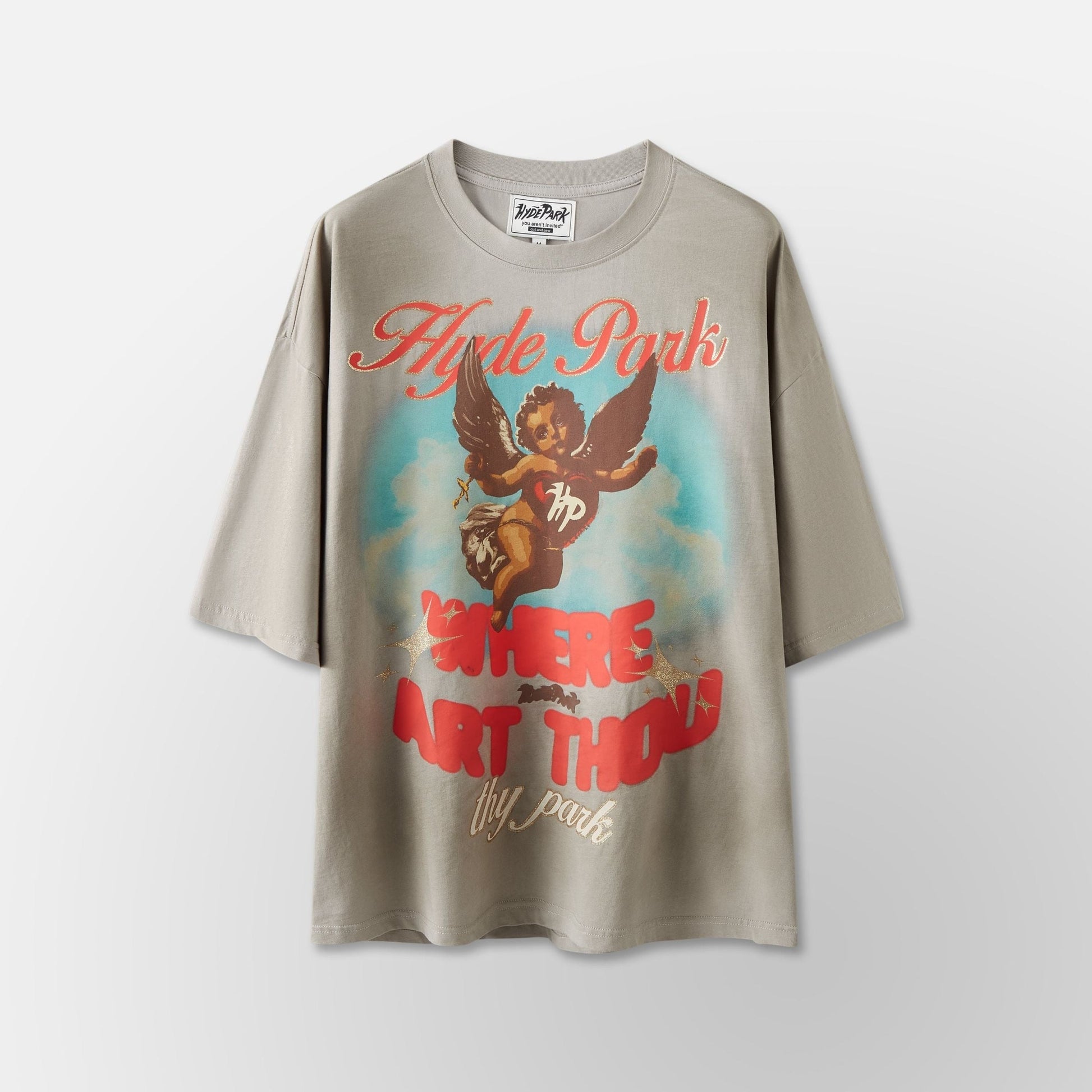 Hyde Park - Where Art Thou Tee - Gray — front view