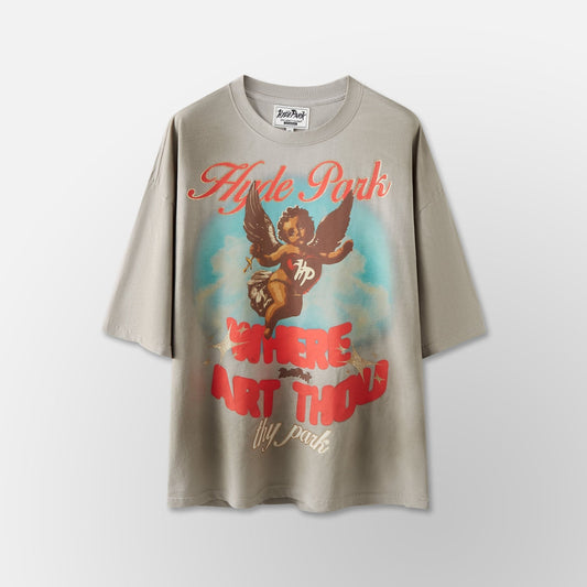 Hyde Park - Where Art Thou Tee - Gray — front view