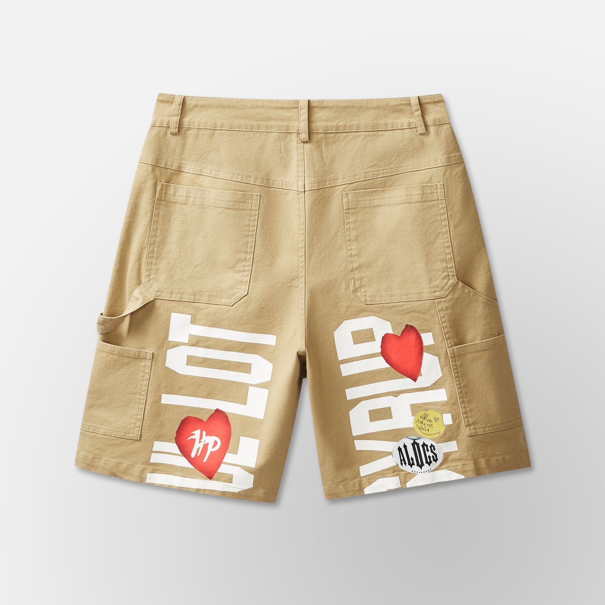 Hyde Park Carpenter Work Short ALOCS - Brown — front view
