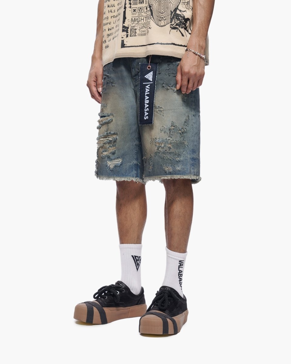 Valabasas - Clipped Jorts - Dirty Washed