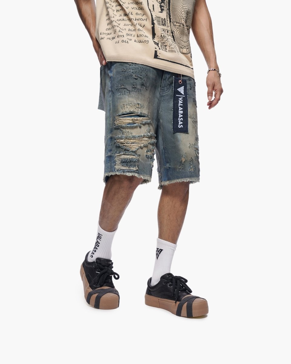 Valabasas - Clipped Jorts - Dirty Washed