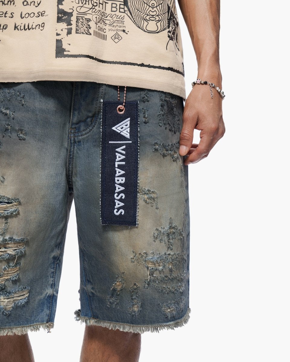 Valabasas - Clipped Jorts - Dirty Washed