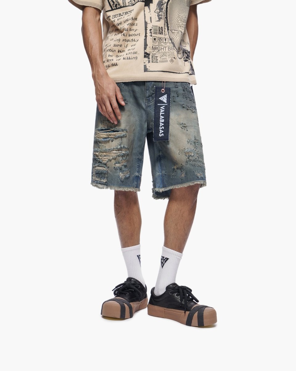 Valabasas - Clipped Jorts - Dirty Washed