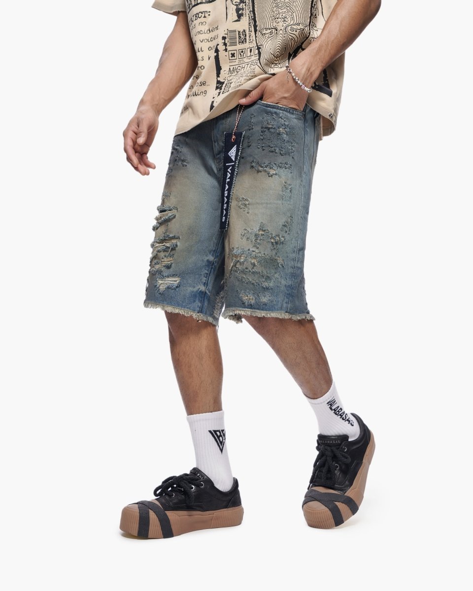 Valabasas - Clipped Jorts - Dirty Washed