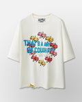 Hyde Park That's A Awful Lot Of Colorful Tee - White — front view