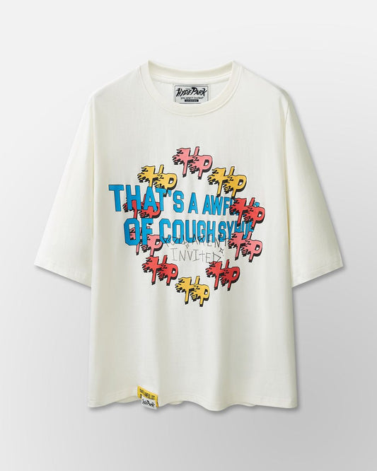 Hyde Park That's A Awful Lot Of Colorful Tee - White — front view