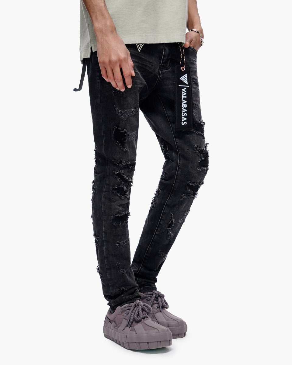 Valabasas - Edge Skinny - Black Wash