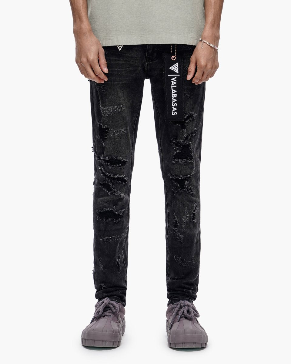 Valabasas - Edge Skinny - Black Wash