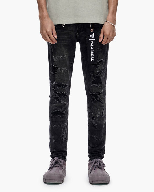Valabasas - Edge Skinny - Black Wash