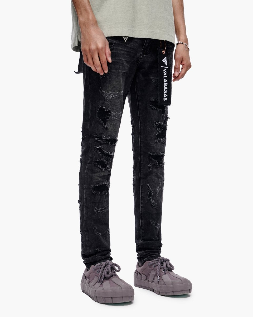 Valabasas - Edge Skinny - Black Wash